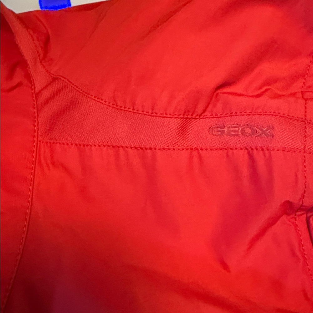 GEOX Men's Red Zip-Front Jacket - Picture 9 of 15